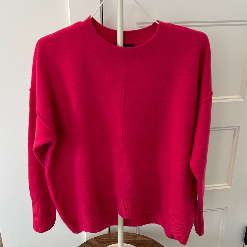 Vince Camuto Pink Crew Neck Sweater